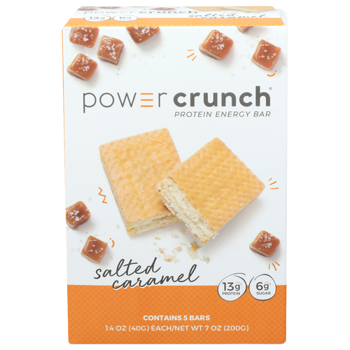 Power Crunch Salted Caramel Protein Energy Bar - 1.4 Ounce - 5 Count