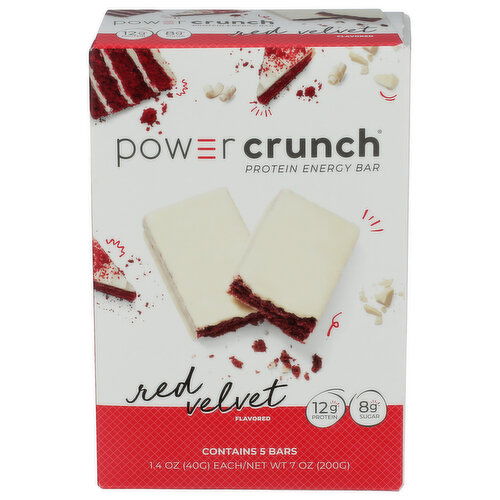 Power Crunch Red Velvet Protein Bar - 1.4 Ounce - 5 Count