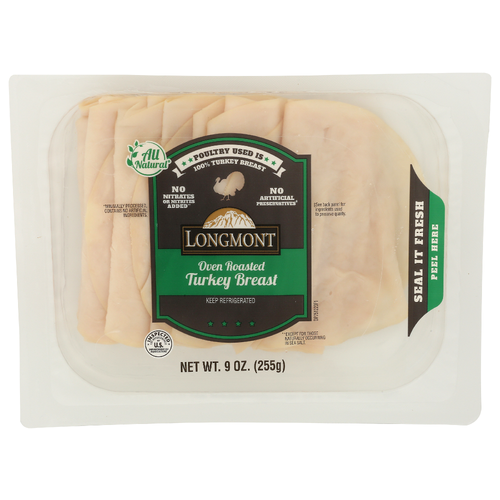Longmont Oven Roasted Turkey Breast - 9 Ounce Image 1 of 4