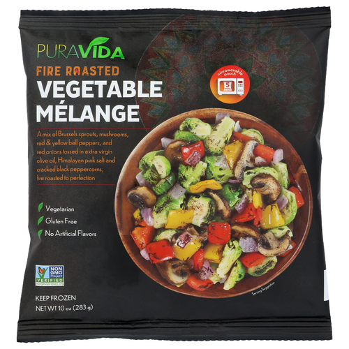 Puravida Veggie Melange Fire Rstd - 10 Ounce