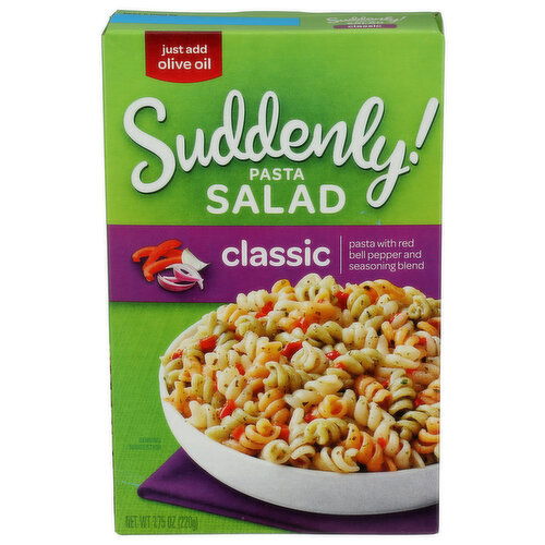 SUDDENLY Classic Carton Pasta - 7.75 Ounce