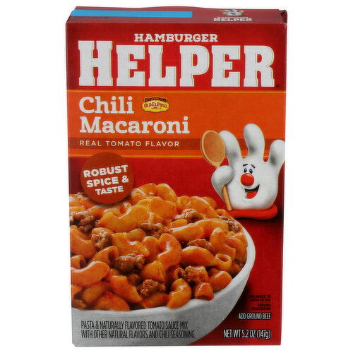 HAMBURGER HELPER Chili Mac Carton - 5.2 Ounce