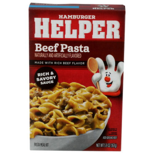 HAMBURGER HELPER Beef Pasta Carton - 5.9 Ounce
