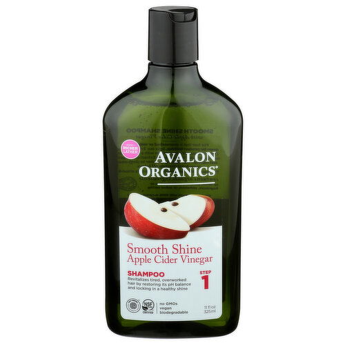 Avalon Organics Shampoo Apple Cidar Vinegar - 11 Fluid Ounce