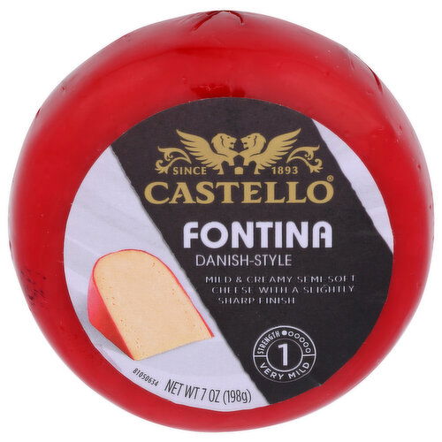 Castello Fontina Danish Style Cheese - 7 Ounce Image 1 of 2