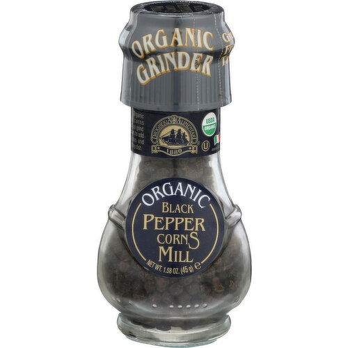 Drogheria & Alimentari Spice Mill Black Peppercorn - 1.58 Ounce