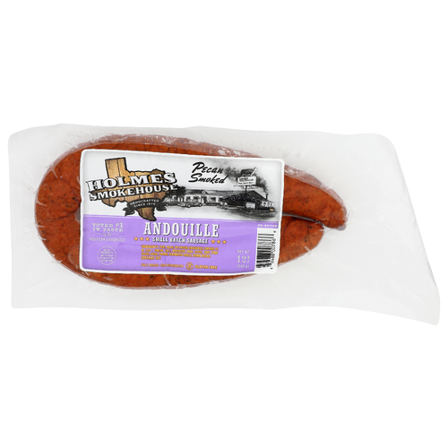 Holmes Smokehouse Pecan Smoked Andouille Small Batch Sausage - 12 Ounce