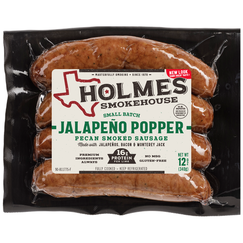 Holmes Jalapeno Popper Smoked Sausage Links - 12 Ounce