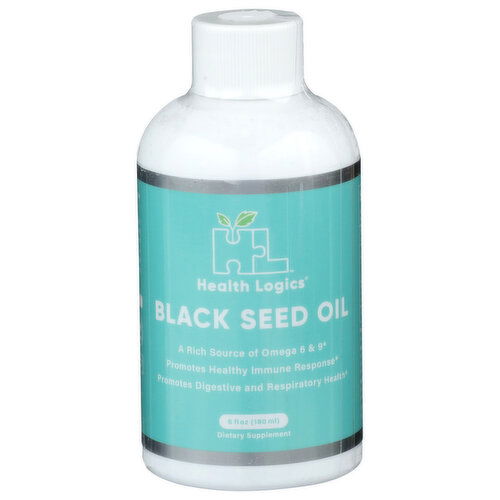 HEALTH LOGICS Black Seed Oil - 6 Fluid Ounce
