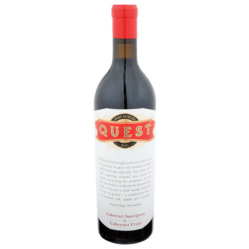 Quest Cabernet Sauvignon & Cabernet Franc - 750 ml