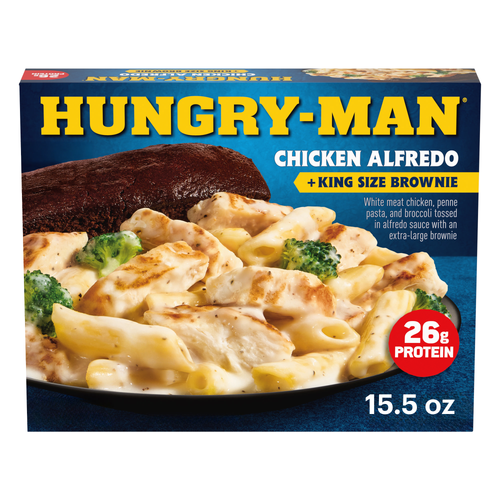 Hungry-Man Chicken Alfredo Frozen Meal - 15.5 Ounce