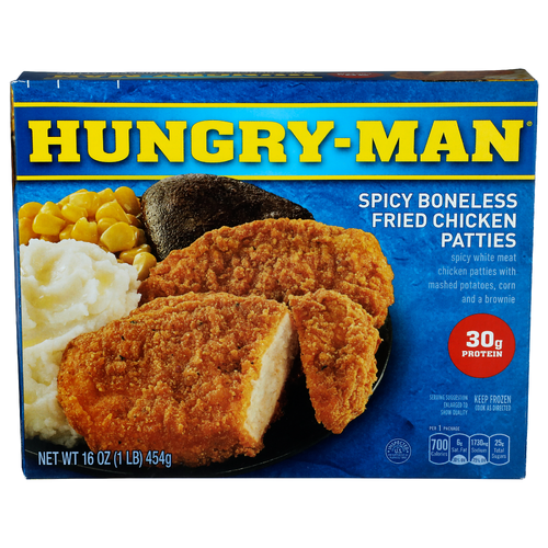 Hungry-Man Spicy Boneless Fried Chicken Patties - 16 Ounce