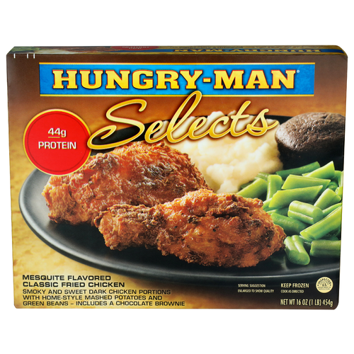 Hungry-Man Mesquite Flavored Classic Fried Chicken Selects - 16 Ounce