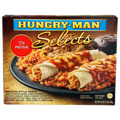 Hungry-Man Selects Mexican Style Fiesta - 16 Ounce