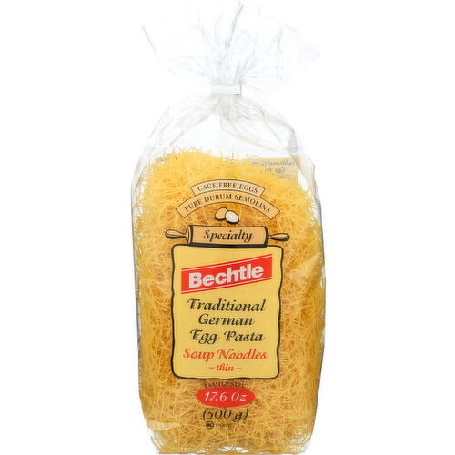 Bechtle Egg Pasta Soup Noodles - 17.6 Ounce