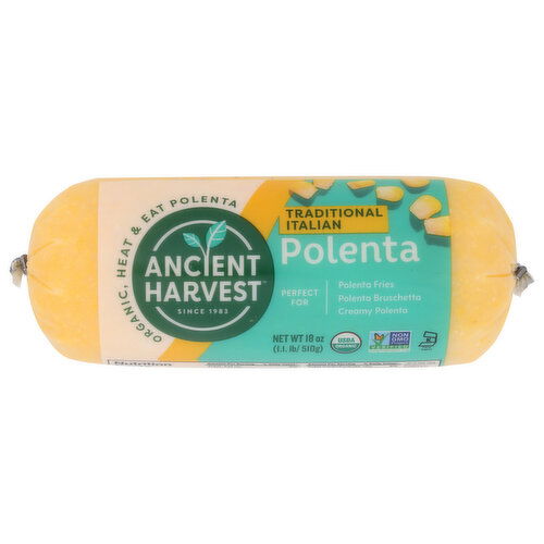 Ancient Harvest Organic Heat & Eat Traditional Polenta - 18 Ounce