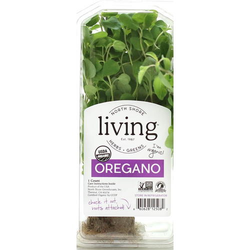 North Shore Living Herbs & Greens Organic Oregano - 1 Count