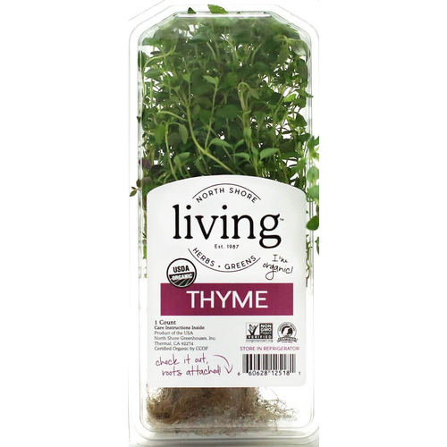 North Shore Living Herbs & Greens Organic Thyme - 1 Count