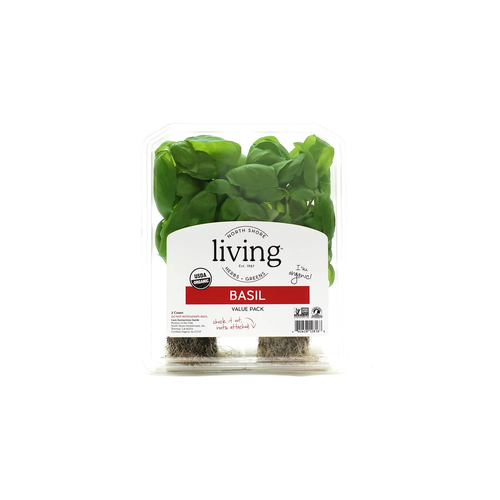 North Shore Living Herbs & Greens Organic Basil Value Pack - 2 Count