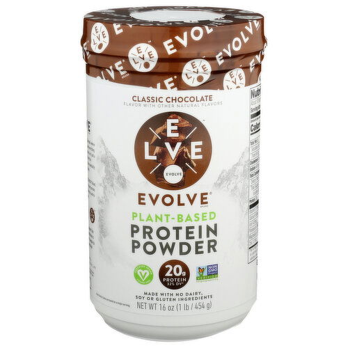 Evolve Protein Powder Classic Chocolate - 16 Ounce