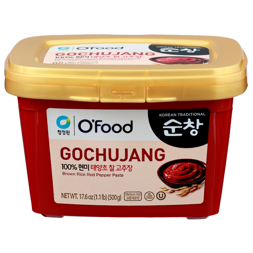 O'food Medium Hot Korean Traditional Gochujang - 17.6 Ounce