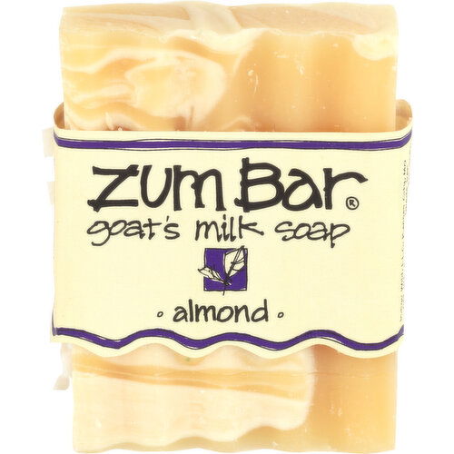 Zum Bar Soap Almond - 3 Ounce