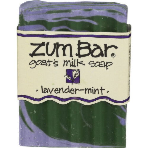 Zum Bar Soap Lavender Mint - 3 Ounce
