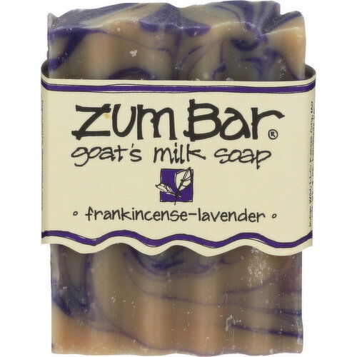 Zum Bar Soap Frankincense & Lavender - 3 Ounce