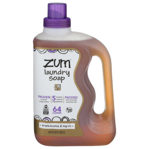 Zum Frankincense & Myrrh Laundry Soap - 64 Fluid Ounce Image 1 of 3