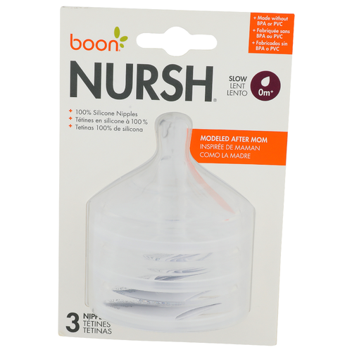Boon Nursh Nipples - 3 Count