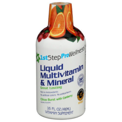 1ST Step Prowellness Citrus Burst Mulitvitamin Supplement - 16 Fluid Ounce Image 1 of 2