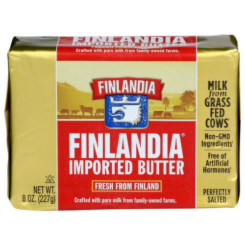 FINLANDIA Salted Imported Butter - 8 Ounce