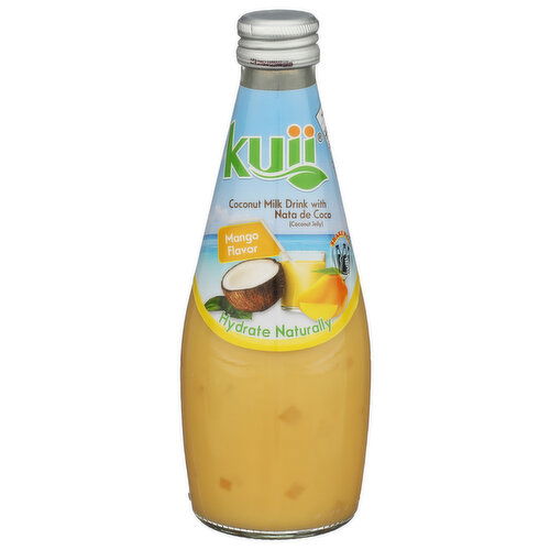 Kuii Mango Coconut Milk With Nata De Coco - 9.8 Fluid Ounce