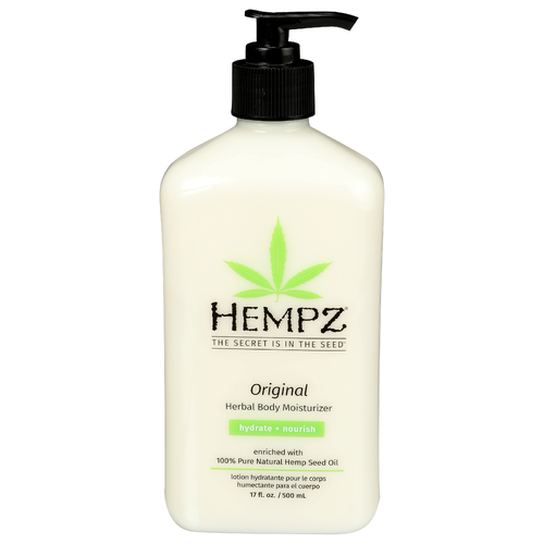 HEMPZ Sweet Flowers & Bananas Original Herbal Body Moisturizer - 17 Fluid Ounce