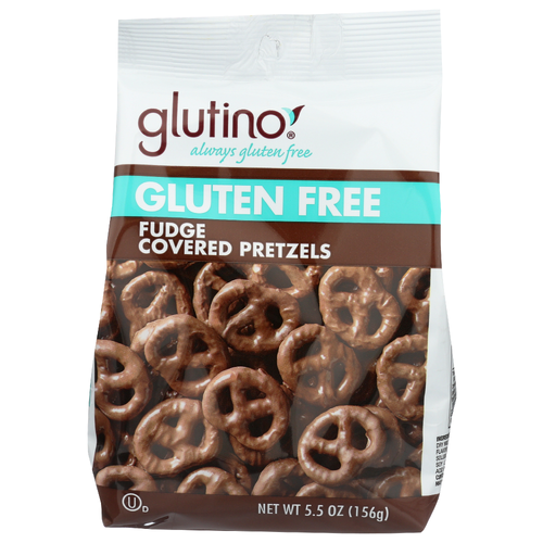 Glutino Pretzels Chocolate Fudge Covered - 5.5 Ounce
