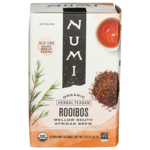 Numi Tea Bag Rooibos - 0.084 Ounce - 18 Count