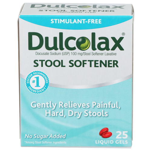 Dulcolax Stool Softener - 25 Count