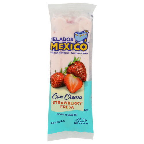 Helados Mexico Hm 24/1 Strawberry Cp - 3.75 Fluid Ounce Image 1 of 4