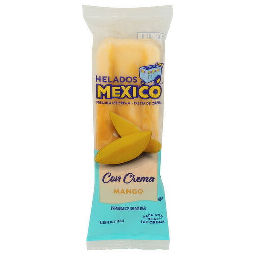 Helados Mexico Premium Mango Ice Cream Bars - 3.75 Fluid Ounce Image 1 of 4