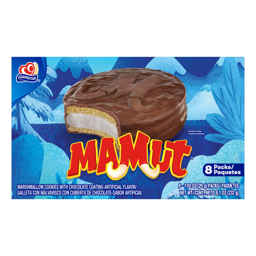 Gamesa Mamut Marshmallow Cookies With Chocolate - 8.1 Ounce