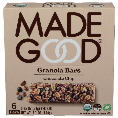 Madegood Granola Choc Chip - 0.85 Ounce - 6 Count
