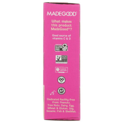 Madegood Chocolate Drizzle Birthday Cake Flavor Granola Bars - 0.85 Ounce - 5 Count