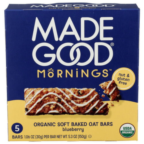 Madegood Breakfast Bars - 1.06 Ounce - 5 Count