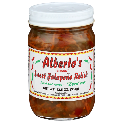ALBERTO's Brand Sweet Jalapeno Relish - 12.5 Ounce Image 1 of 4