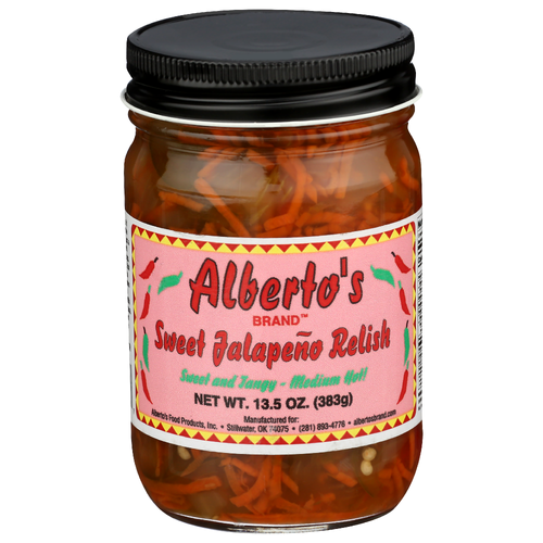 ALBERTO's Brand Sweet Jalapeno Relish - 13.5 Ounce Image 1 of 4
