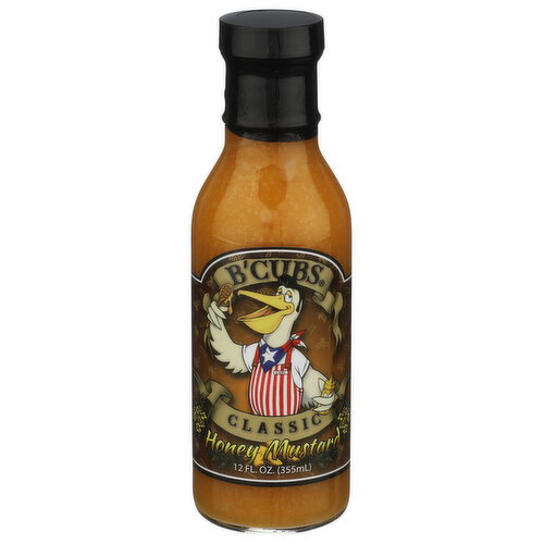 B'Cubs Classic Honey Mustard - 12 Fluid Ounce