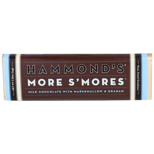 HAMMOND'S Bar Chocolate S'mores - 2.25 Ounce