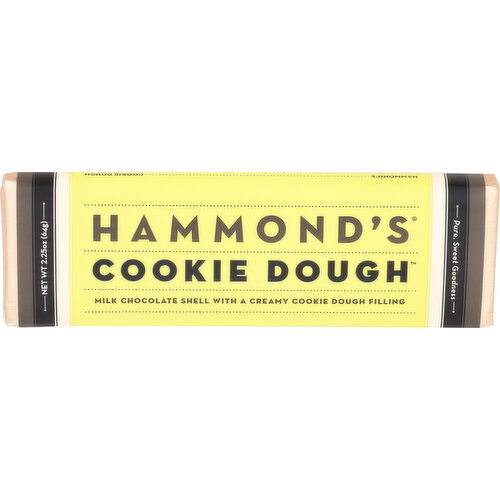 HAMMOND'S Bar Chocolate Cookie Dough - 2.25 Ounce