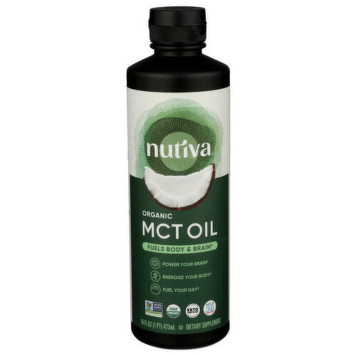 Nutiva Oil Organic Mct - 16 Fluid Ounce