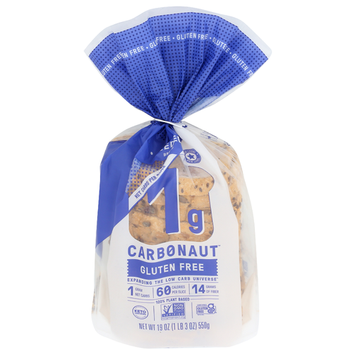 Carbonaut Seeded Gluten Free Bread - 19 Ounce